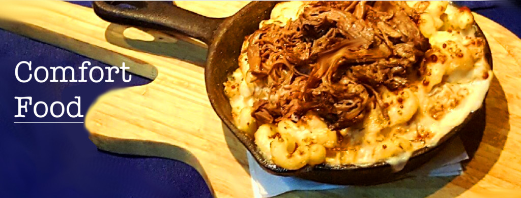 THE ULTIMATE COMFORT FOOD! Short rib mac and cheese at double roads tavern.