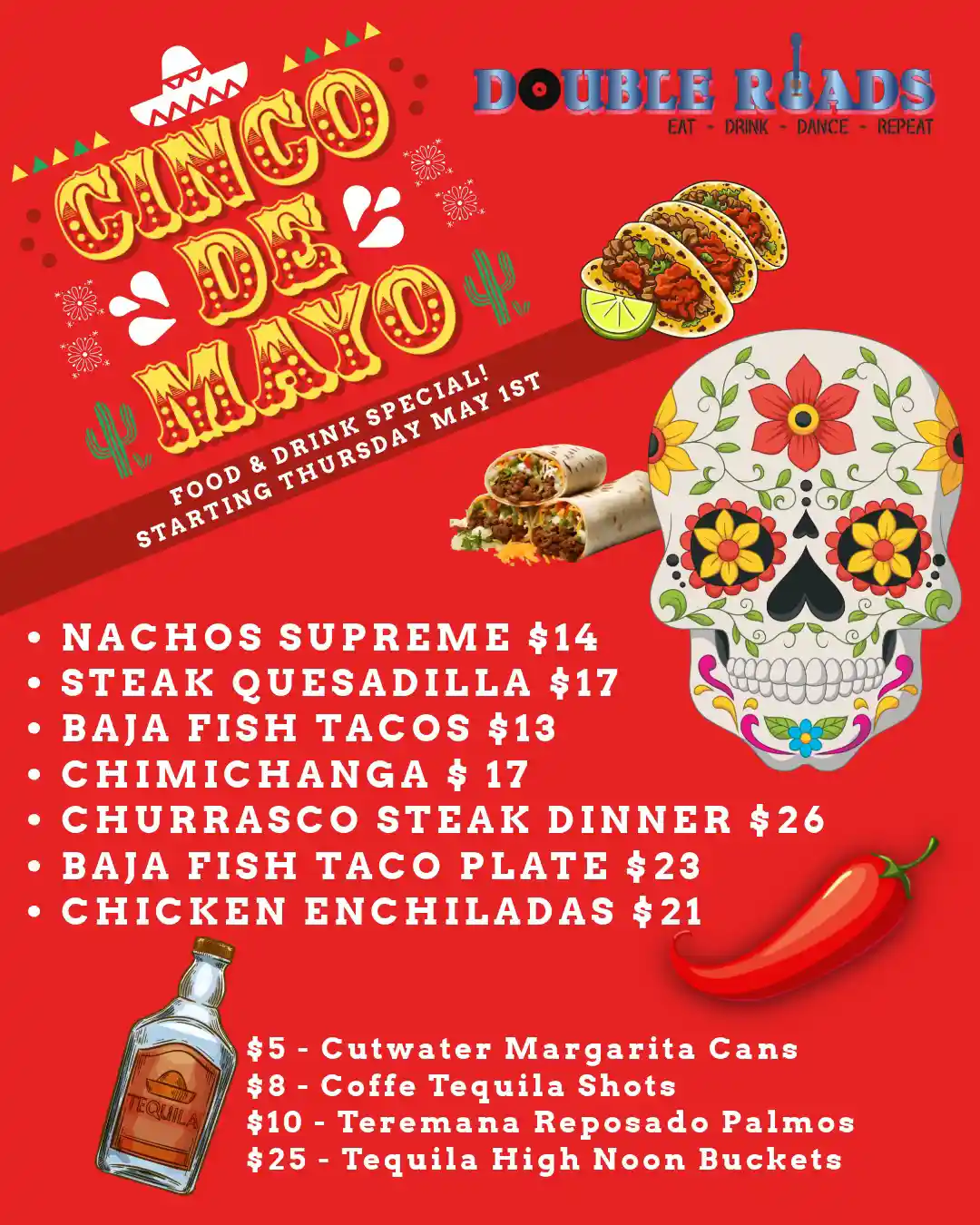 Cinco De Mayo Food Specials Conco De Mayo Food Specials