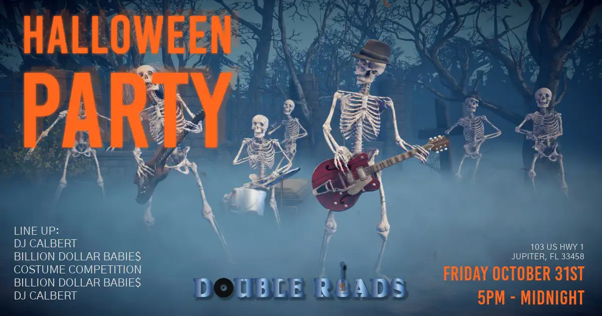 Halloween Party at Double Roads Tavern: Palm Beach’s Spookiest Night