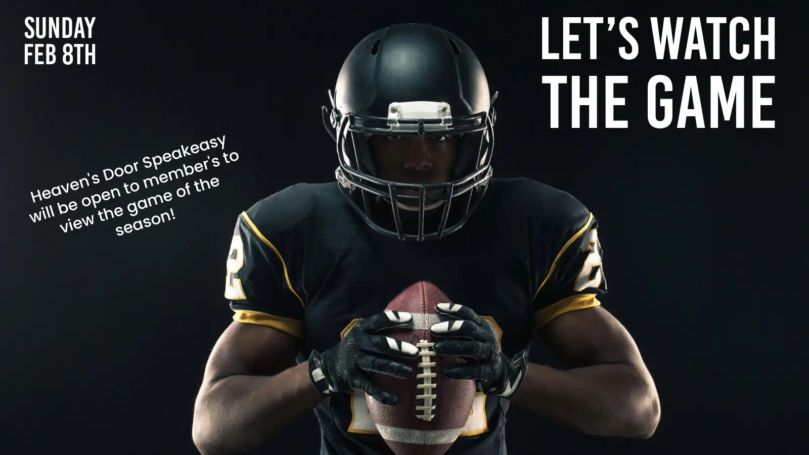 Member’s Football Watch Party