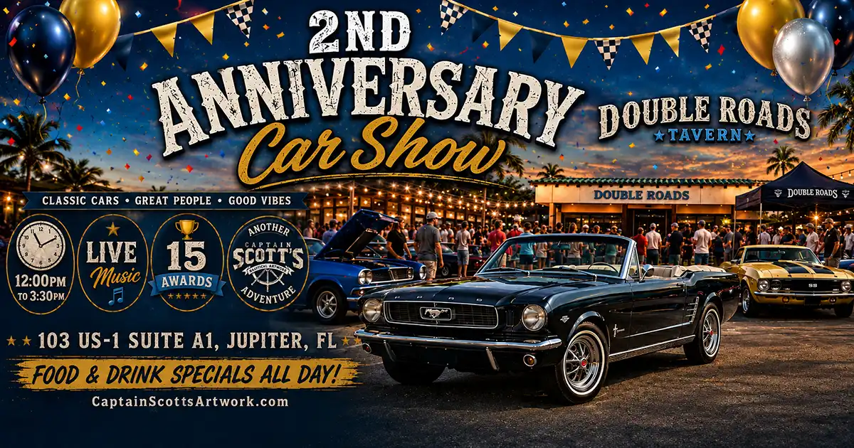 Double Roads Car Show