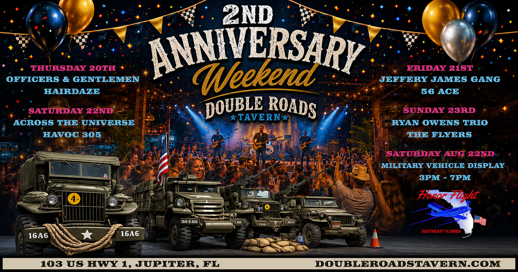 Anniversary Weekend Facebook Cover Double Roads Anniversary Weekend