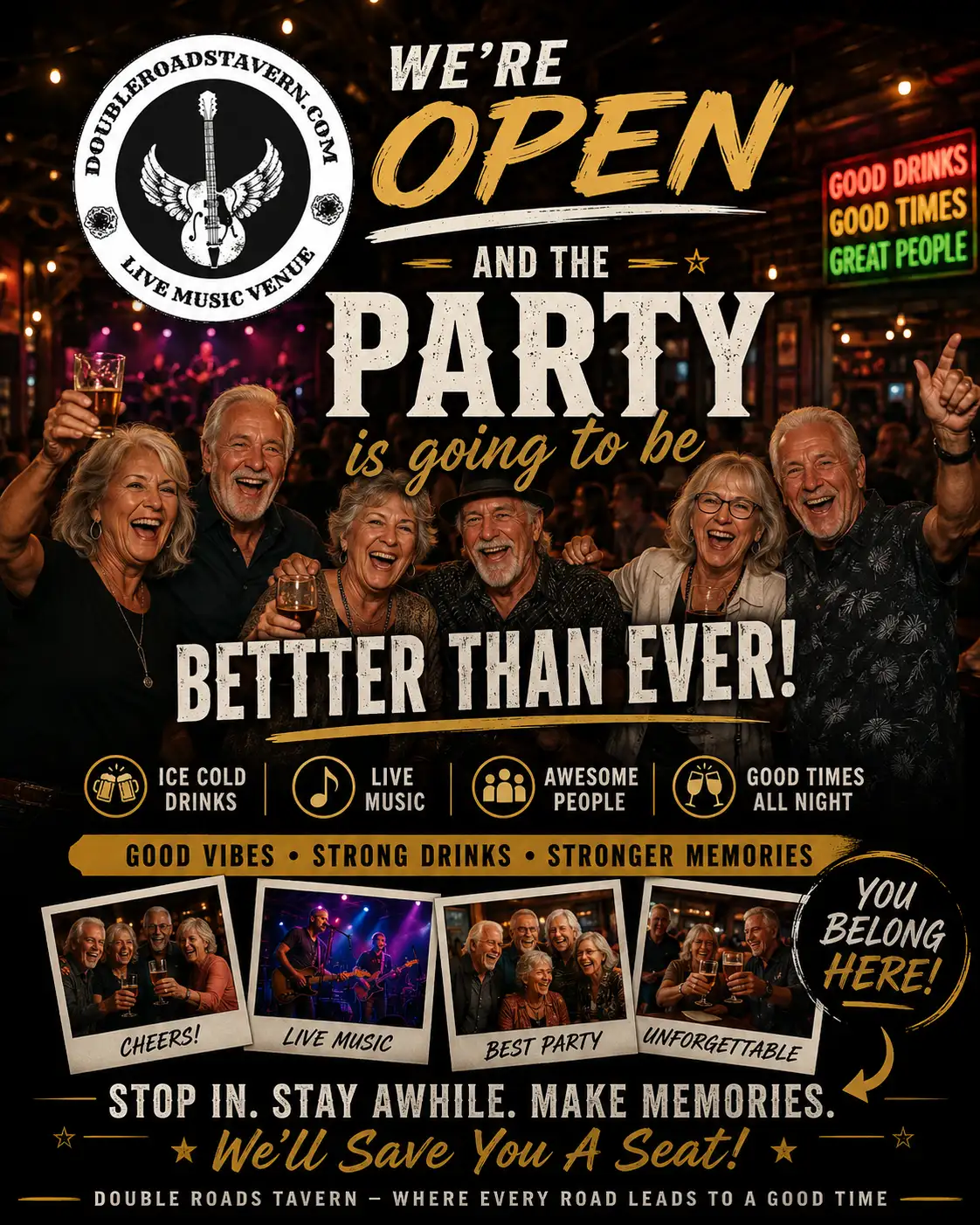 Double Roads Tavern We Are Open Double Roads Is Open