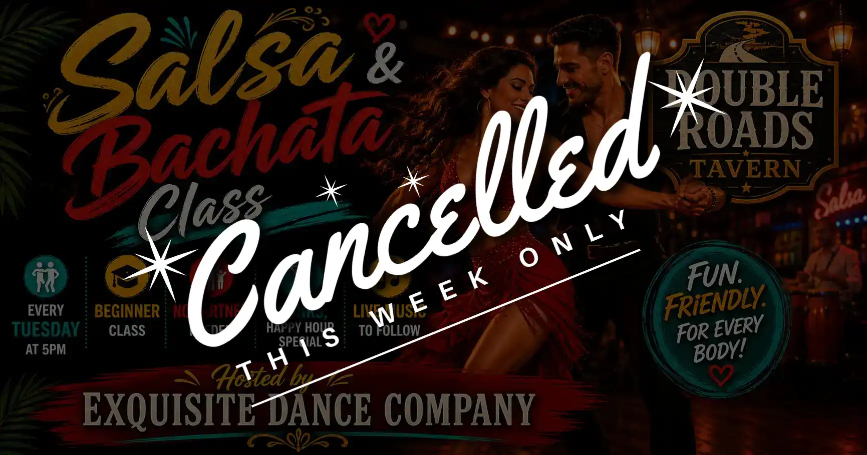 Salsa & Bachata Cancelled